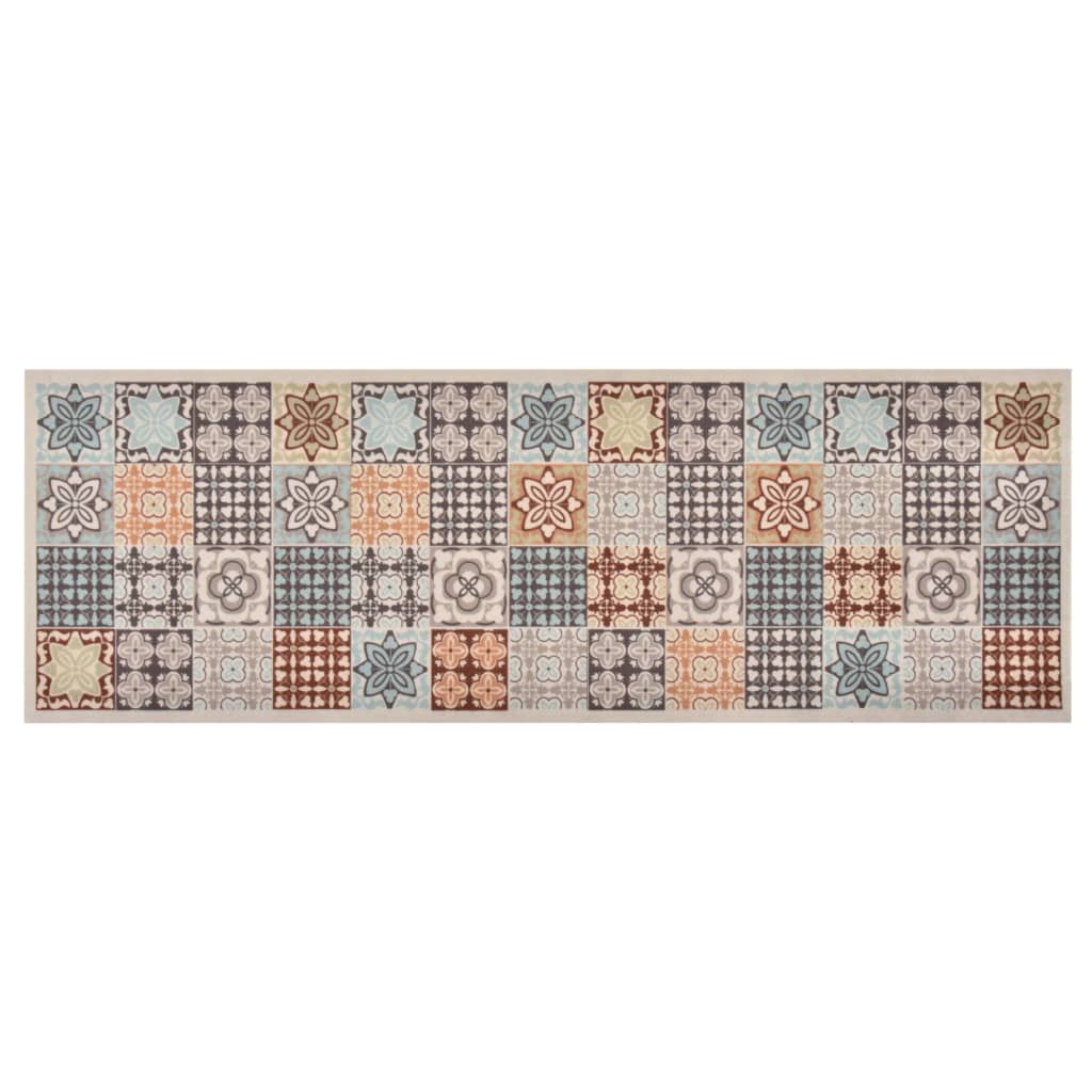 Keukenmat wasbaar Mosaic Colour 45x150 cm is nu te koop bij PeponiXL, paradijselijk wonen!