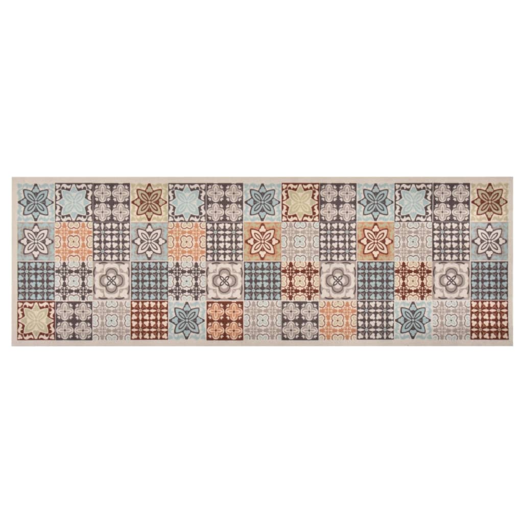 Keukenmat wasbaar Mosaic Colour 60x180 cm is nu te koop bij PeponiXL, paradijselijk wonen!