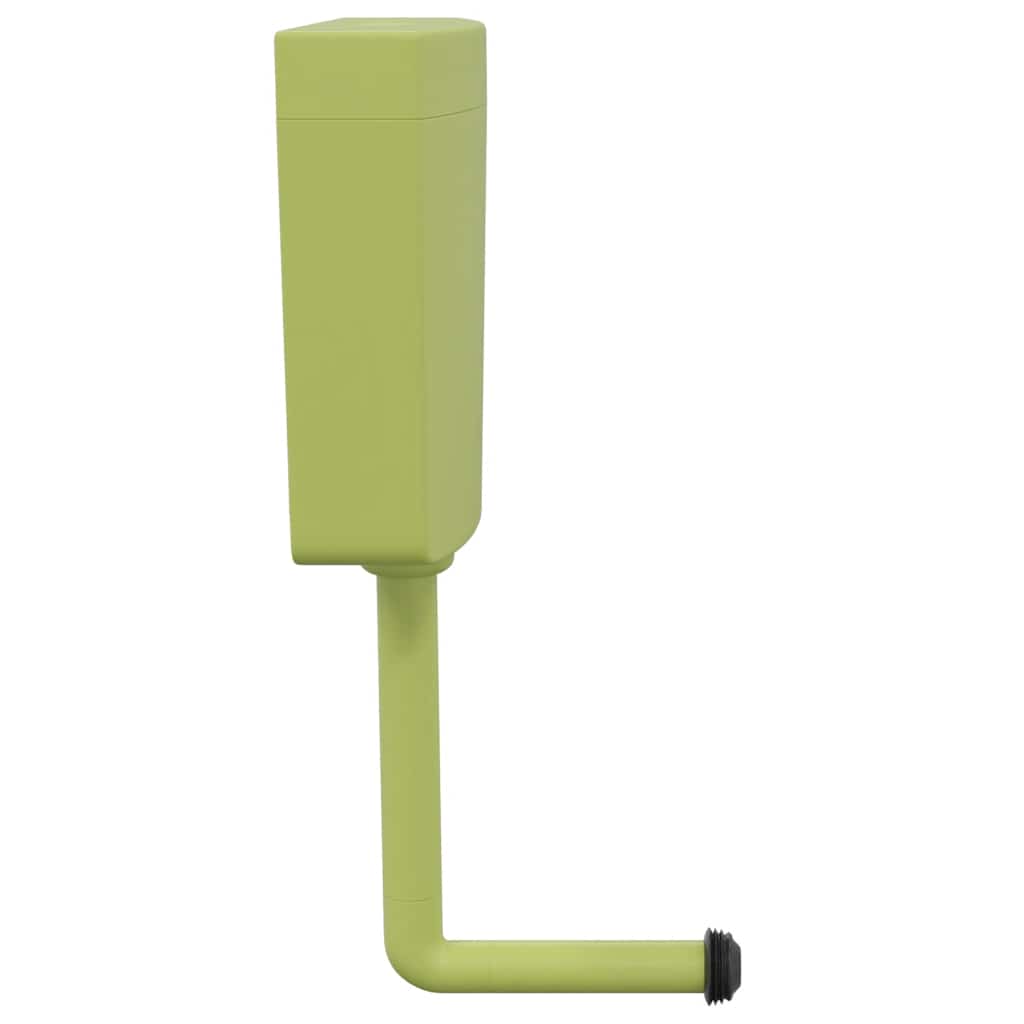 Toiletstortbak met watertoevoer onderin 3/6 L olijfgroen is nu te koop bij PeponiXL, paradijselijk wonen!