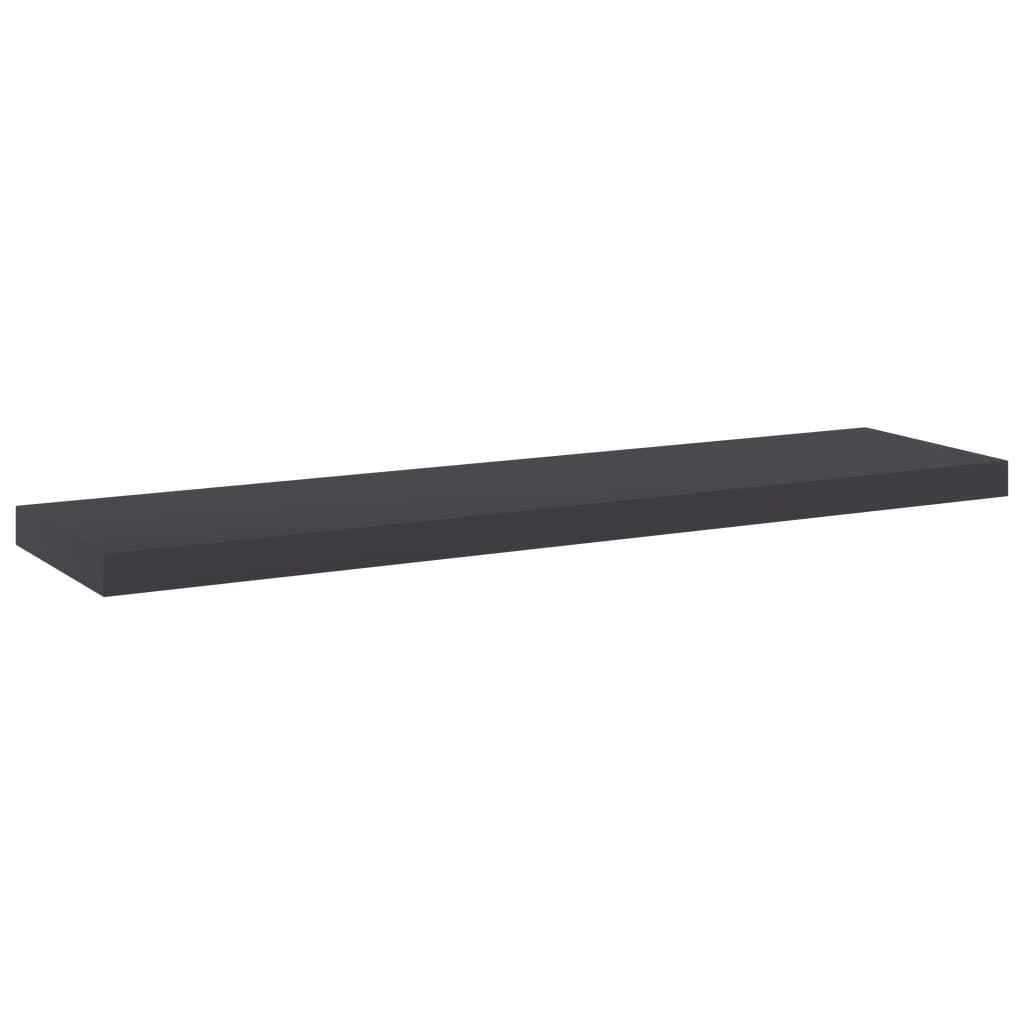 Wandschappen 4 st 40x10x1,5 cm spaanplaat grijs is nu te koop bij PeponiXL, paradijselijk wonen!