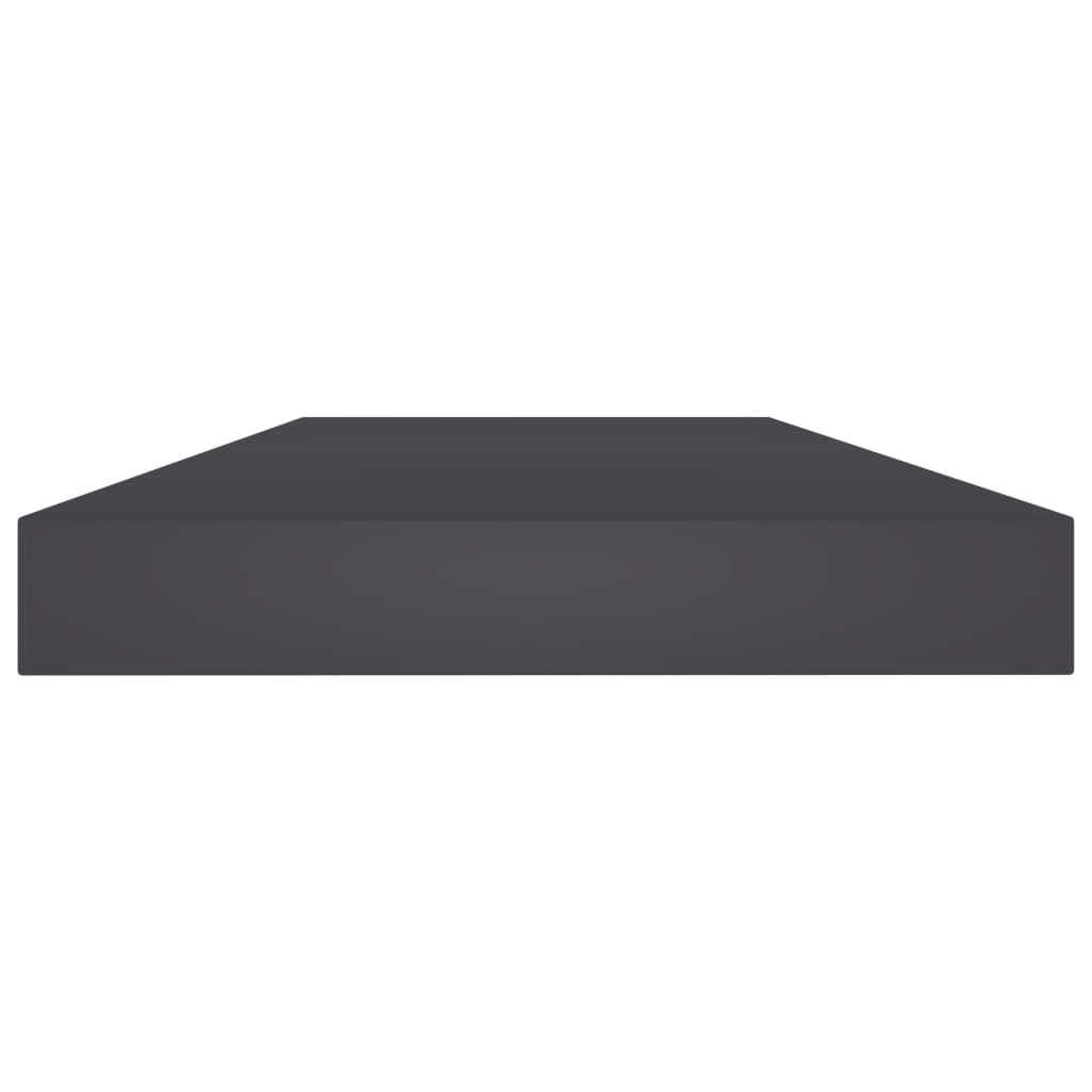 Wandschappen 4 st 40x10x1,5 cm spaanplaat grijs is nu te koop bij PeponiXL, paradijselijk wonen!