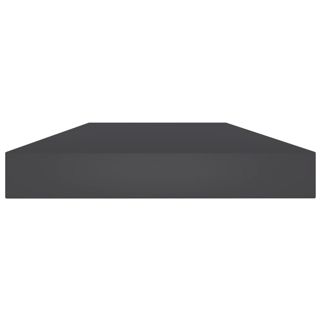 Wandschappen 8 st 40x10x1,5 cm spaanplaat grijs is nu te koop bij PeponiXL, paradijselijk wonen!