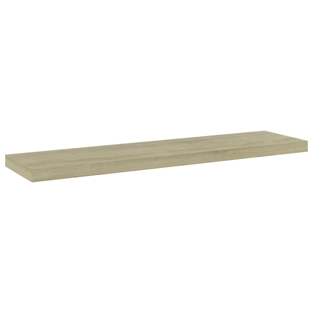 Wandschappen 8 st 40x10x1,5 cm spaanplaat sonoma eikenkleurig is nu te koop bij PeponiXL, paradijselijk wonen!
