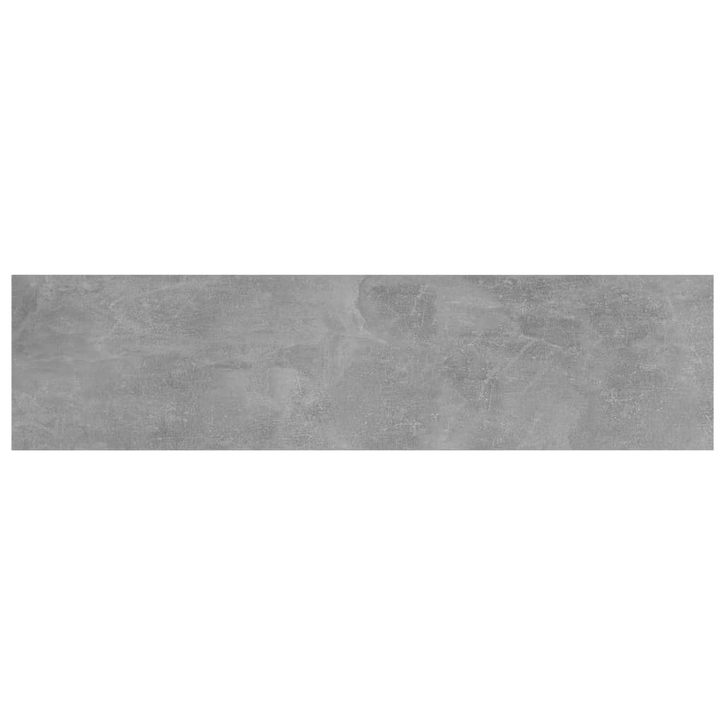 Wandschappen 8 st 40x10x1,5 cm spaanplaat betongrijs is nu te koop bij PeponiXL, paradijselijk wonen!