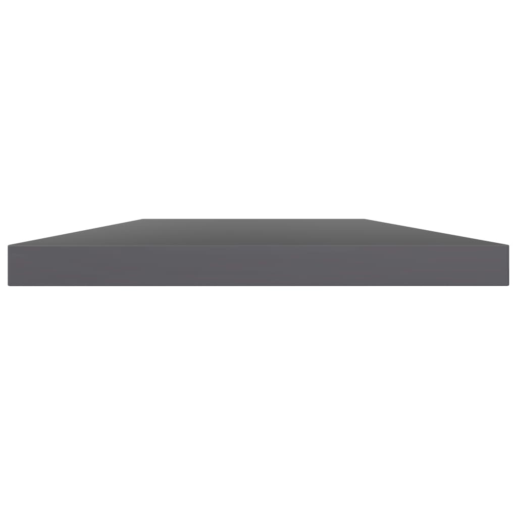 Wandschappen 8 st 40x20x1,5 cm spaanplaat hoogglans grijs is nu te koop bij PeponiXL, paradijselijk wonen!