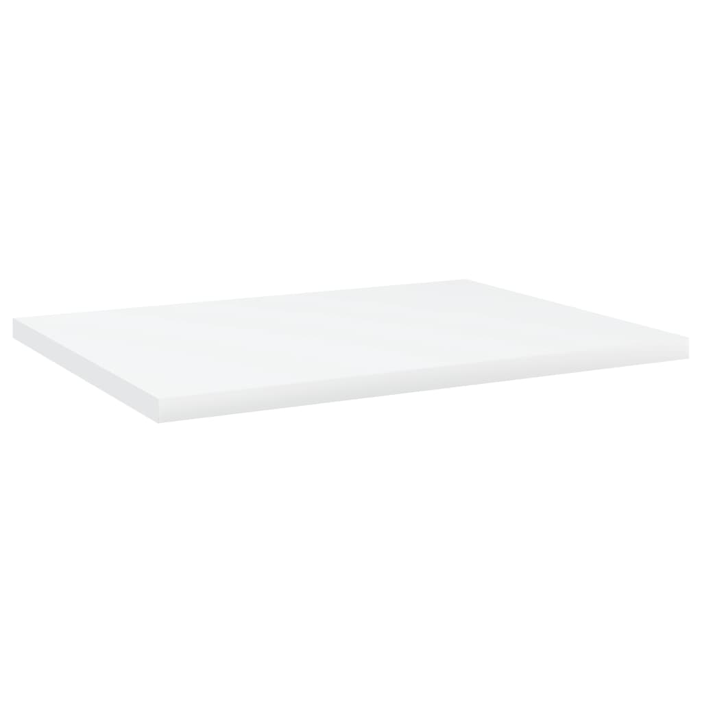 Wandschappen 4 st 40x30x1,5 cm bewerkt hout wit is nu te koop bij PeponiXL, paradijselijk wonen!