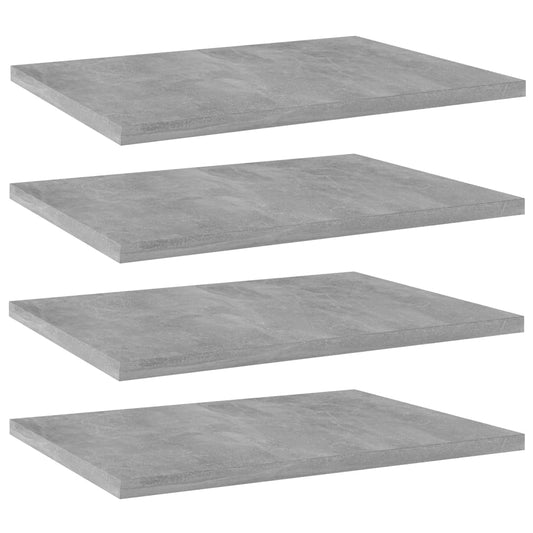 Wandschappen 4 st 40x30x1,5 cm bewerkt hout betongrijs is nu te koop bij PeponiXL, paradijselijk wonen!