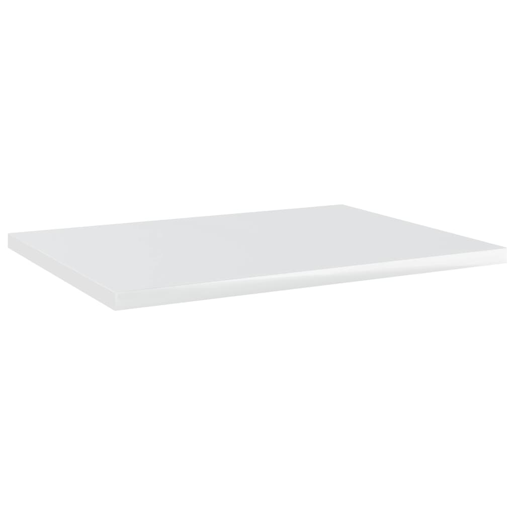 Wandschappen 4 st 40x30x1,5 cm bewerkt hout hoogglans wit is nu te koop bij PeponiXL, paradijselijk wonen!