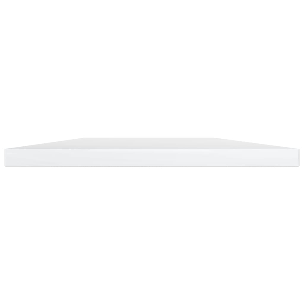 Wandschappen 4 st 40x30x1,5 cm bewerkt hout hoogglans wit is nu te koop bij PeponiXL, paradijselijk wonen!