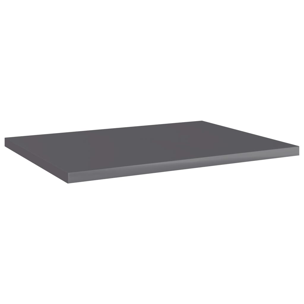 Wandschappen 8 st 40x30x1,5 cm bewerkt hout hoogglans grijs is nu te koop bij PeponiXL, paradijselijk wonen!
