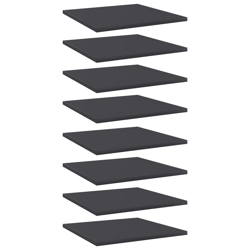 Wandschappen 8 st 40x40x1,5 cm bewerkt hout grijs is nu te koop bij PeponiXL, paradijselijk wonen!