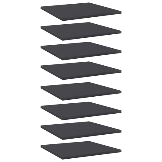 Wandschappen 8 st 40x40x1,5 cm bewerkt hout grijs is nu te koop bij PeponiXL, paradijselijk wonen!