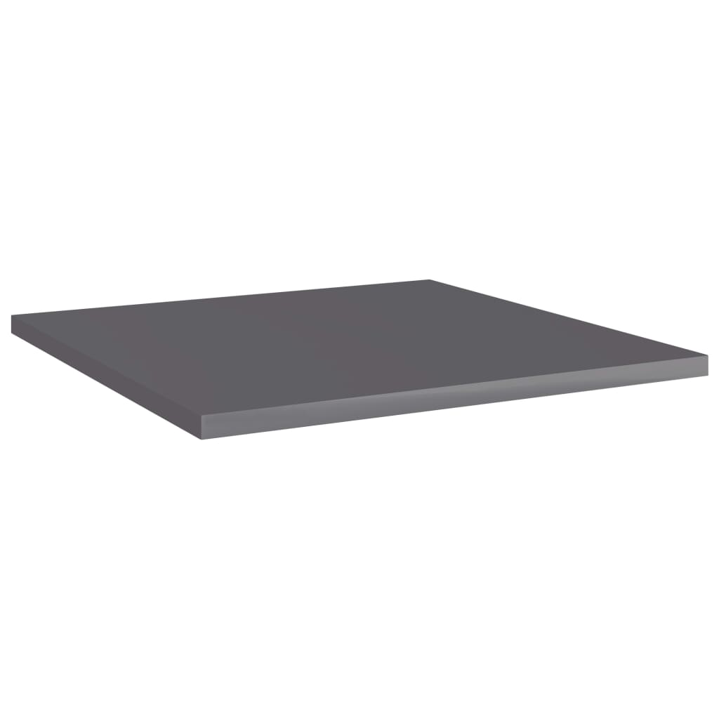 Wandschappen 8 st 40x40x1,5 cm bewerkt hout hoogglans grijs is nu te koop bij PeponiXL, paradijselijk wonen!