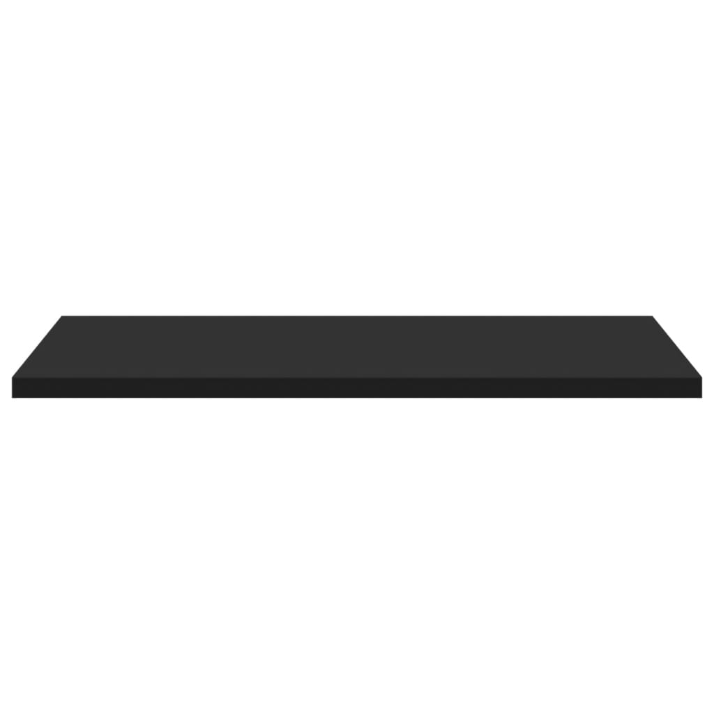 Wandschappen 4 st 40x50x1,5 cm bewerkt hout zwart is nu te koop bij PeponiXL, paradijselijk wonen!