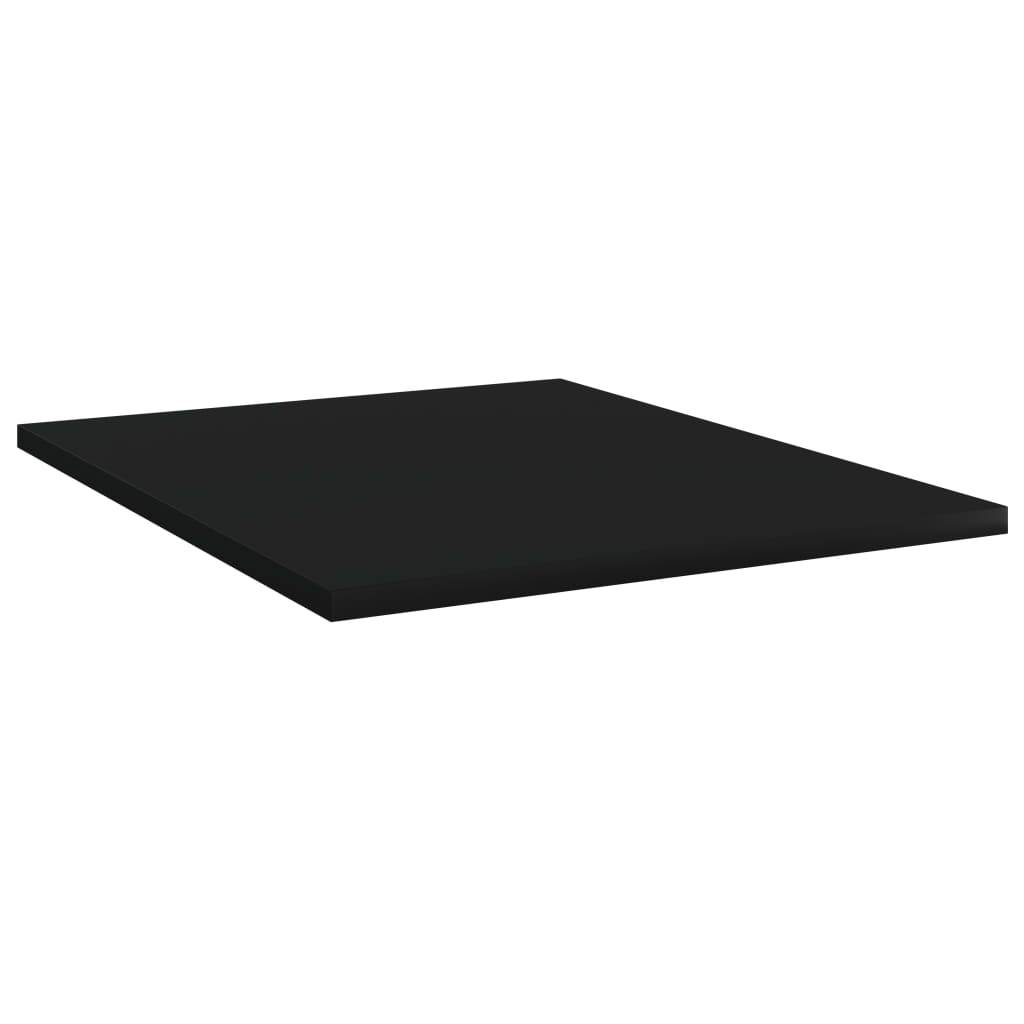 Wandschappen 8 st 40x50x1,5 cm bewerkt hout zwart is nu te koop bij PeponiXL, paradijselijk wonen!