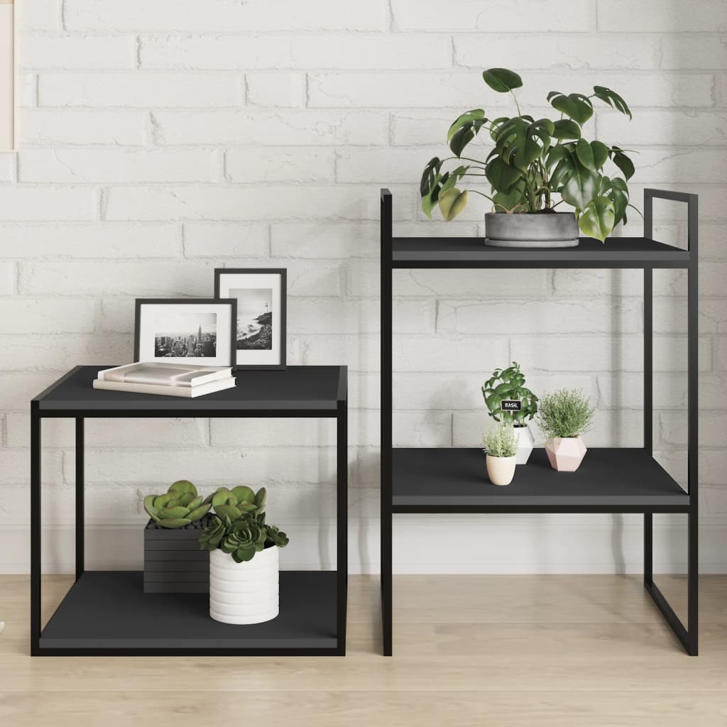 Wandschappen 4 st 40x50x1,5 cm spaanplaat grijs is nu te koop bij PeponiXL, paradijselijk wonen!