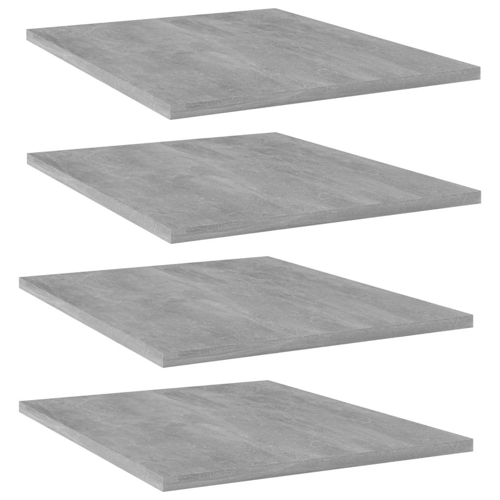 Wandschappen 4 st 40x50x1,5 cm bewerkt hout betongrijs is nu te koop bij PeponiXL, paradijselijk wonen!