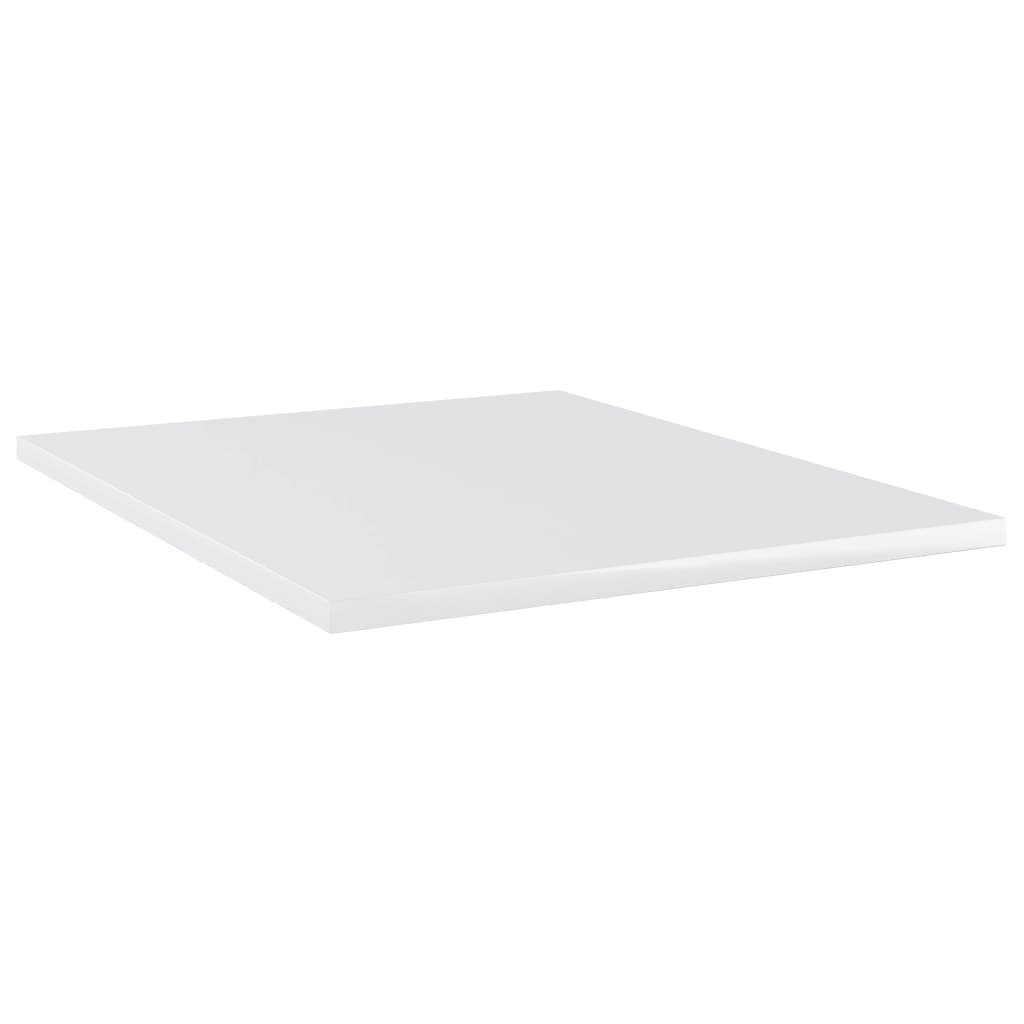 Wandschappen 8 st 40x50x1,5 cm bewerkt hout hoogglans wit is nu te koop bij PeponiXL, paradijselijk wonen!