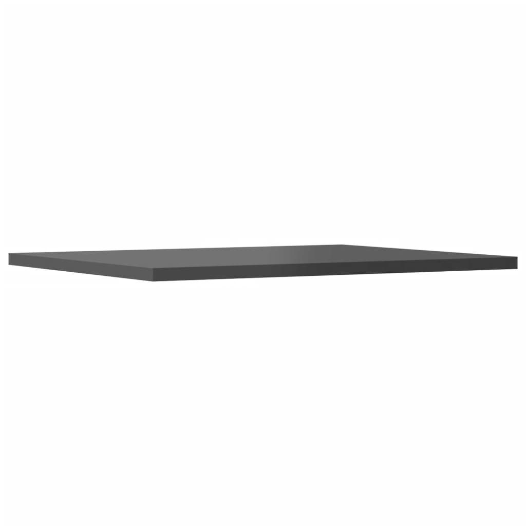 Wandschappen 4 st 40x50x1,5 cm spaanplaat hoogglans grijs is nu te koop bij PeponiXL, paradijselijk wonen!