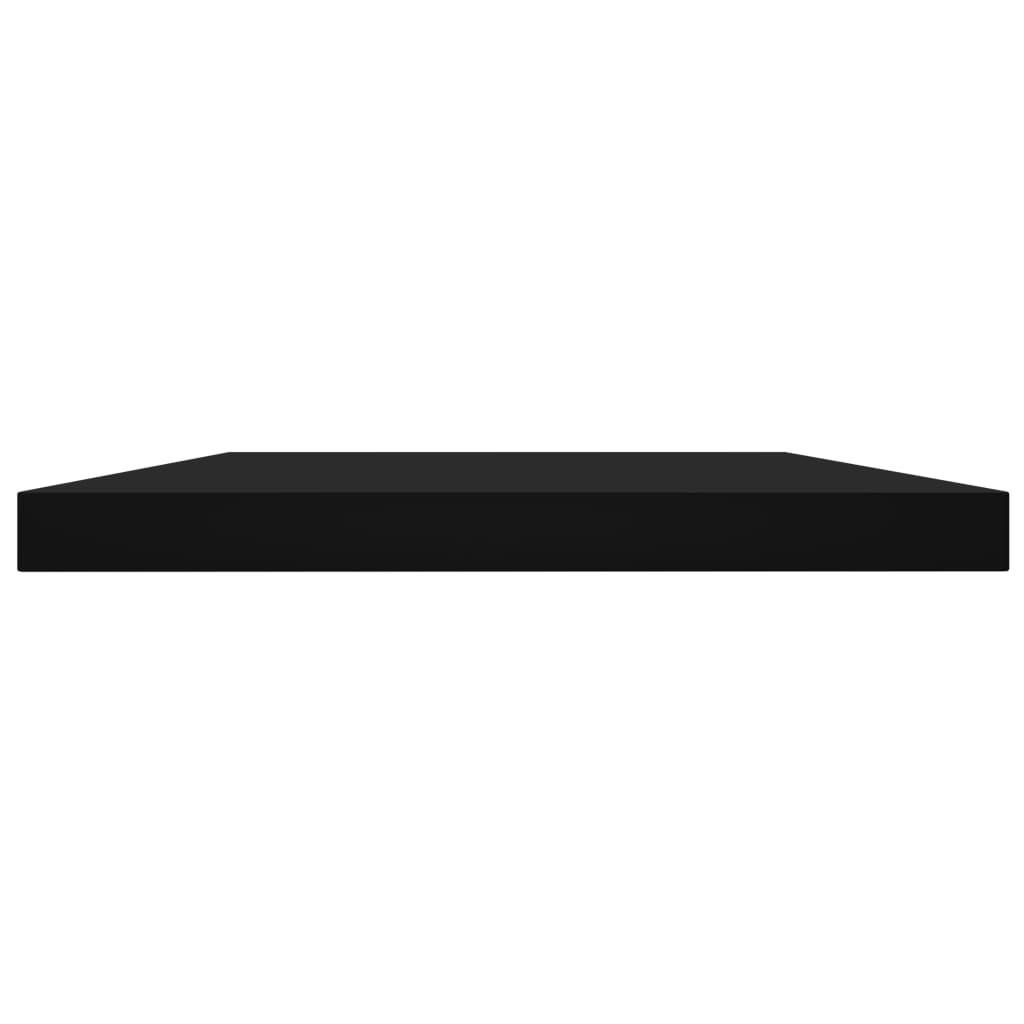 Wandschappen 8 st 60x10x1,5 cm spaanplaat zwart is nu te koop bij PeponiXL, paradijselijk wonen!
