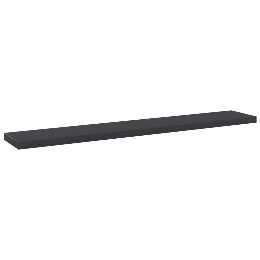 Wandschappen 4 st 60x10x1,5 cm spaanplaat grijs is nu te koop bij PeponiXL, paradijselijk wonen!