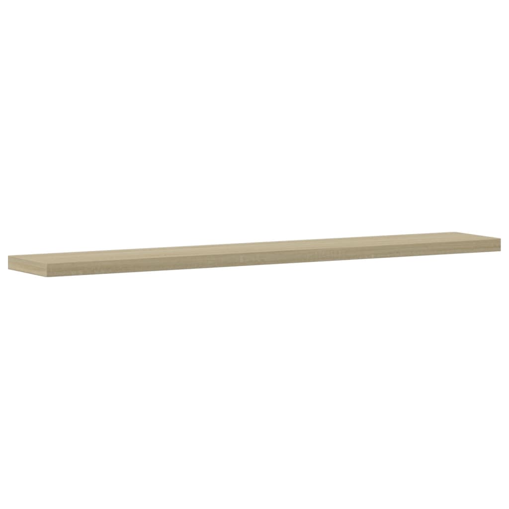 Wandschappen 8 st 60x10x1,5 cm spaanplaat sonoma eikenkleurig is nu te koop bij PeponiXL, paradijselijk wonen!