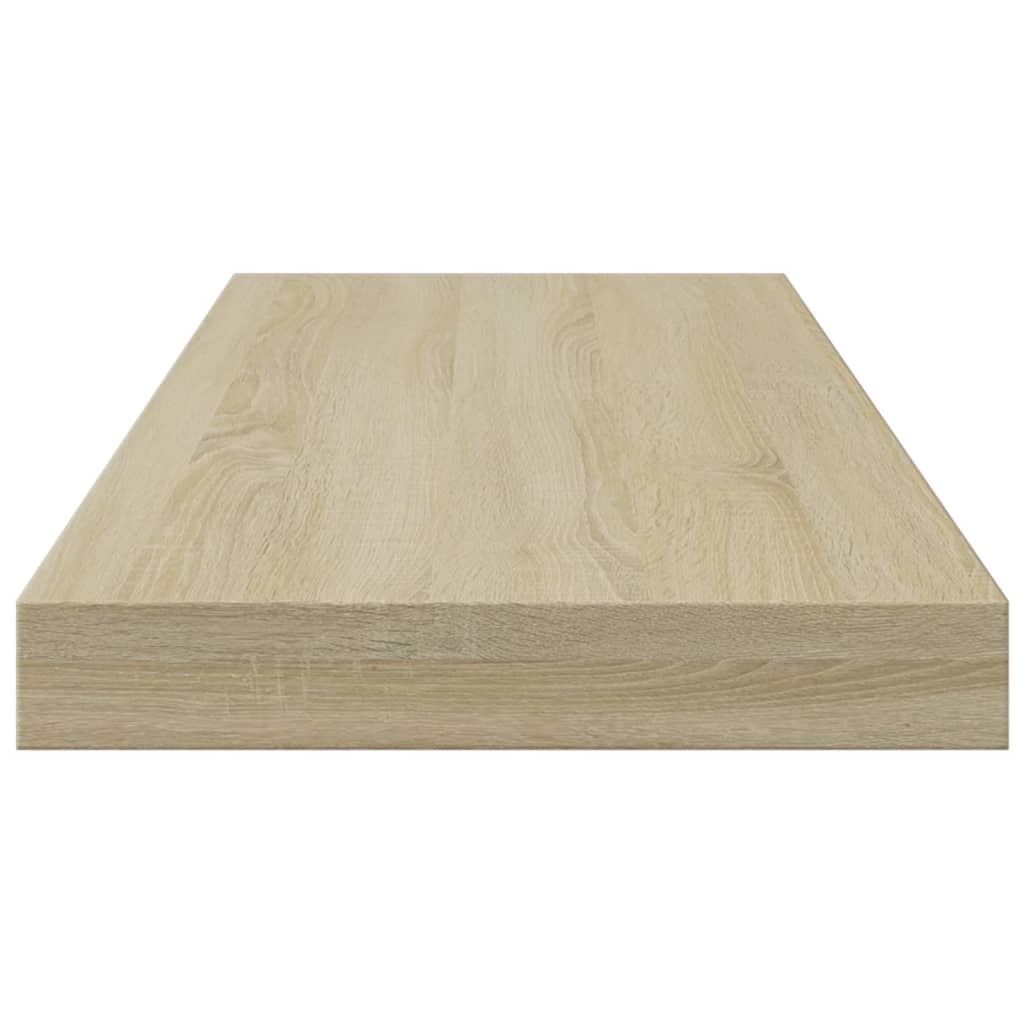 Wandschappen 8 st 60x10x1,5 cm spaanplaat sonoma eikenkleurig is nu te koop bij PeponiXL, paradijselijk wonen!