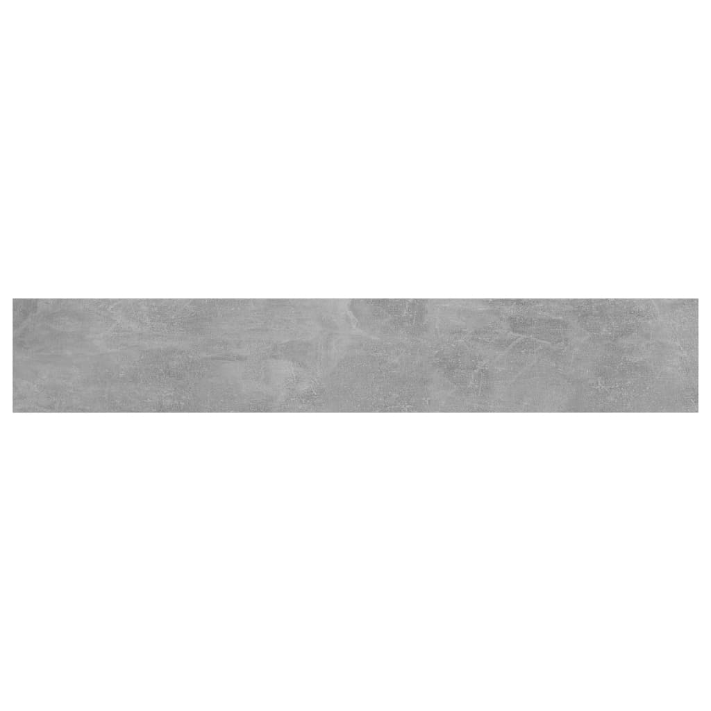Wandschappen 8 st 60x10x1,5 cm spaanplaat betongrijs is nu te koop bij PeponiXL, paradijselijk wonen!