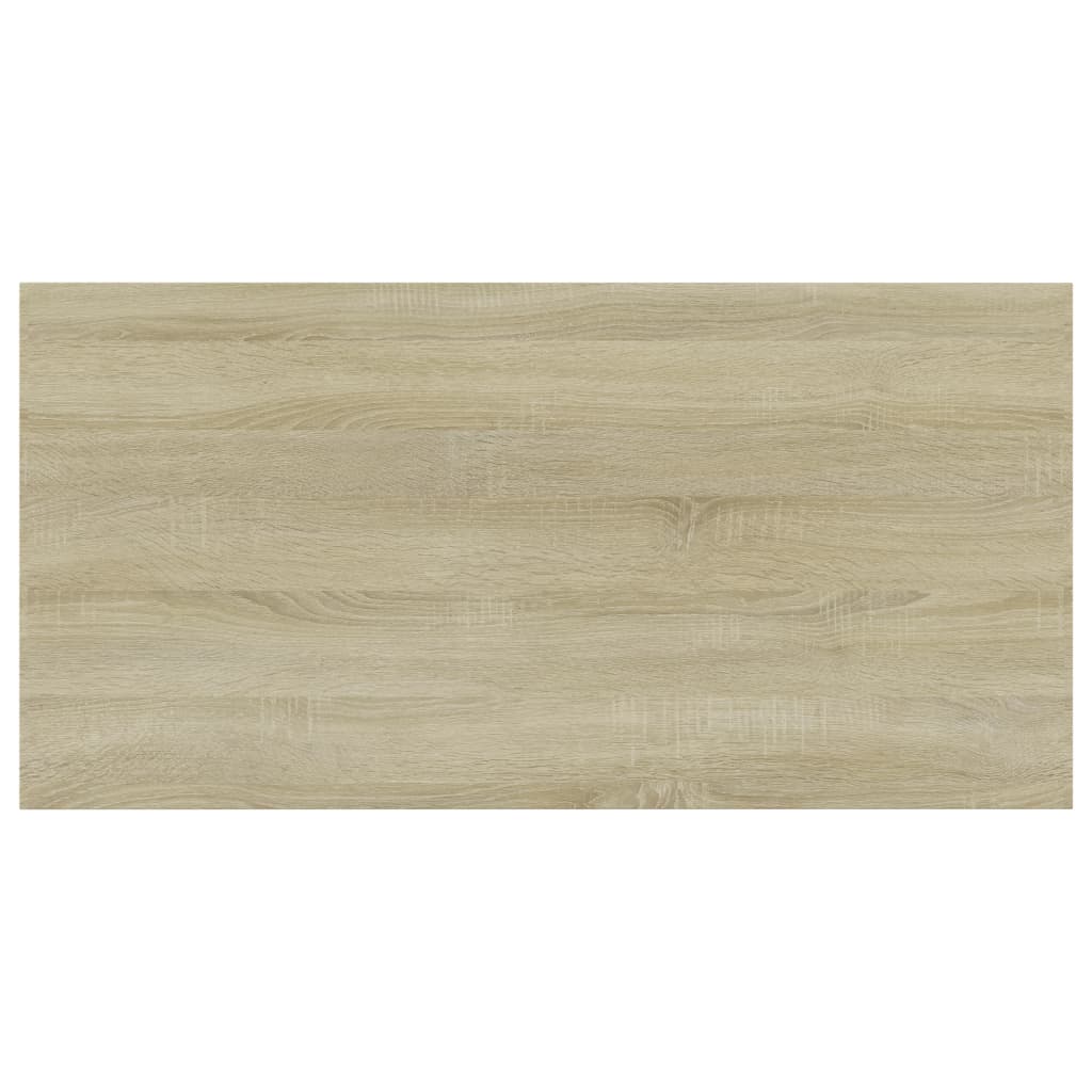 Wandschappen 8 st 60x30x1,5 cm spaanplaat sonoma eikenkleurig is nu te koop bij PeponiXL, paradijselijk wonen!