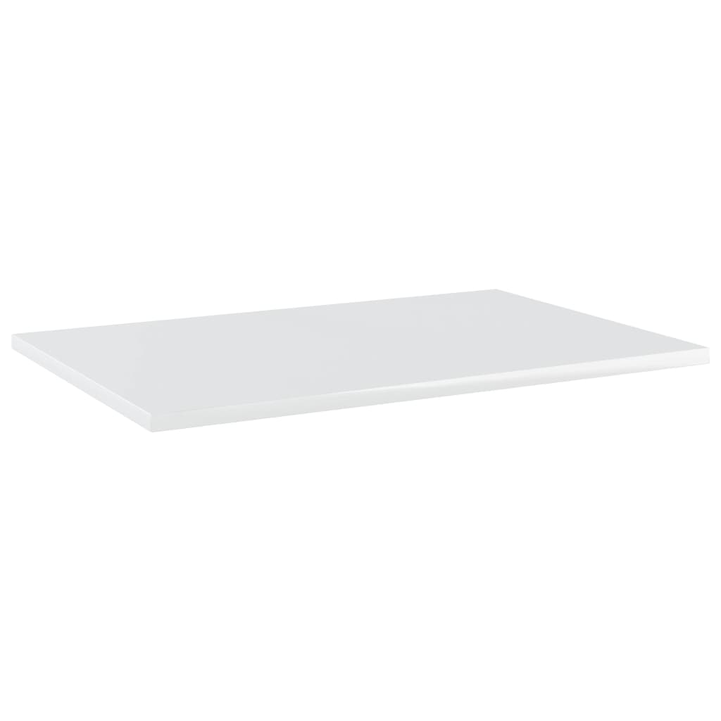 Wandschappen 4 st 60x40x1,5 cm bewerkt hout hoogglans wit is nu te koop bij PeponiXL, paradijselijk wonen!