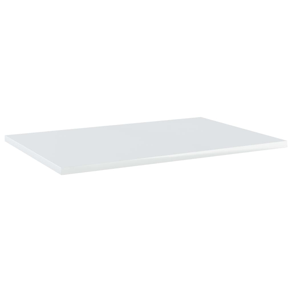 Wandschappen 8 st 60x40x1,5 cm spaanplaat hoogglans wit is nu te koop bij PeponiXL, paradijselijk wonen!