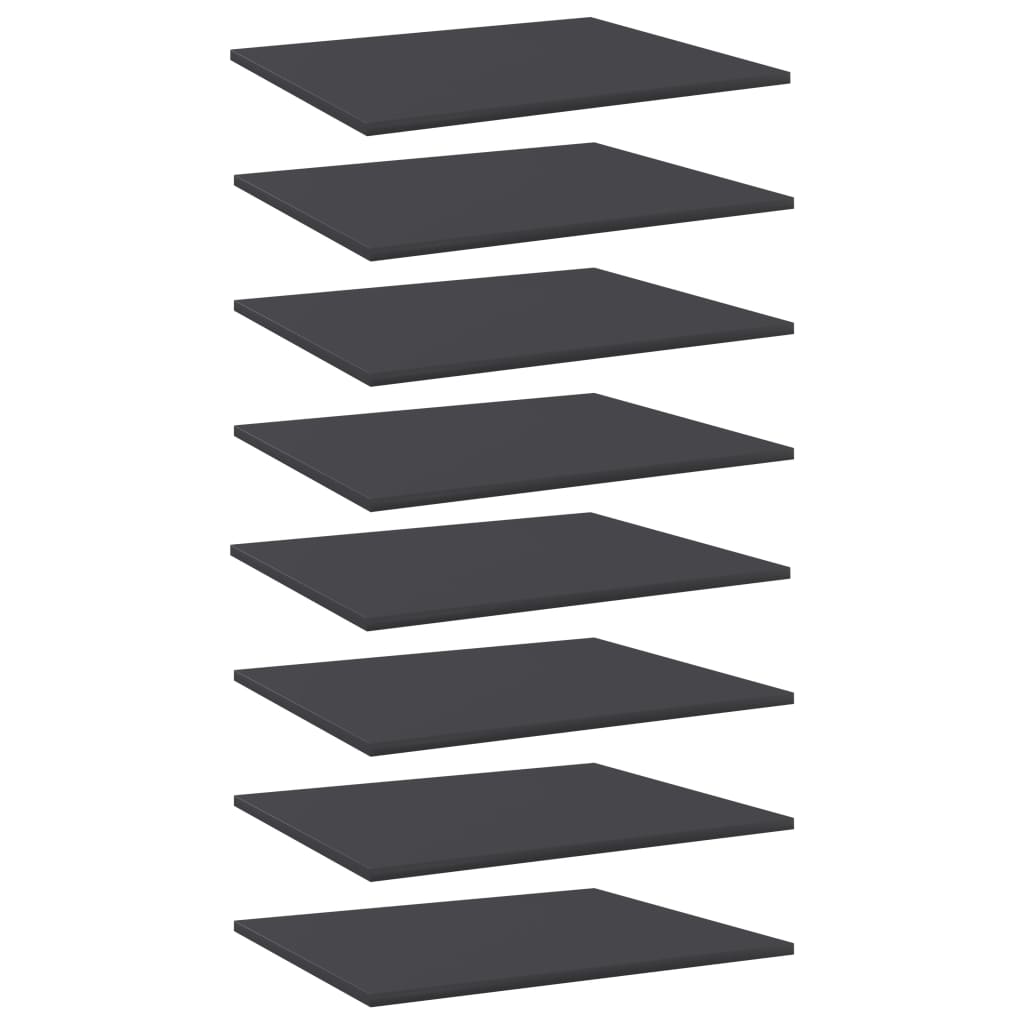 Wandschappen 8 st 60x50x1,5 cm bewerkt hout grijs is nu te koop bij PeponiXL, paradijselijk wonen!