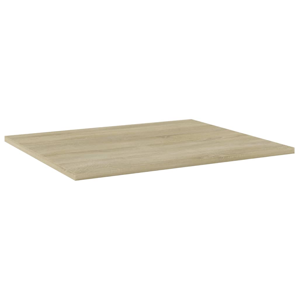 Wandschappen 4 st 60x50x1,5 cm spaanplaat sonoma eikenkleurig is nu te koop bij PeponiXL, paradijselijk wonen!