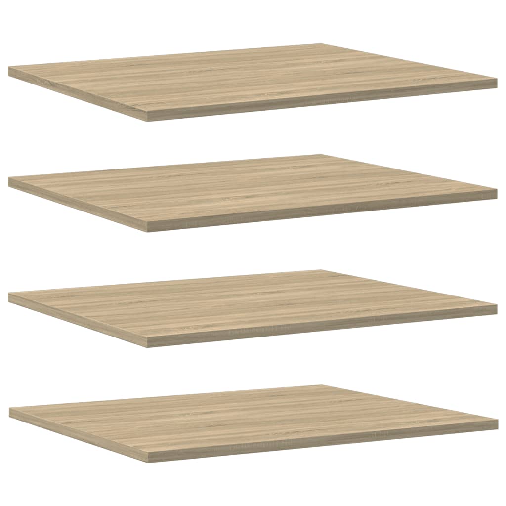 Wandschappen 8 st 60x50x1,5 cm spaanplaat sonoma eikenkleurig is nu te koop bij PeponiXL, paradijselijk wonen!