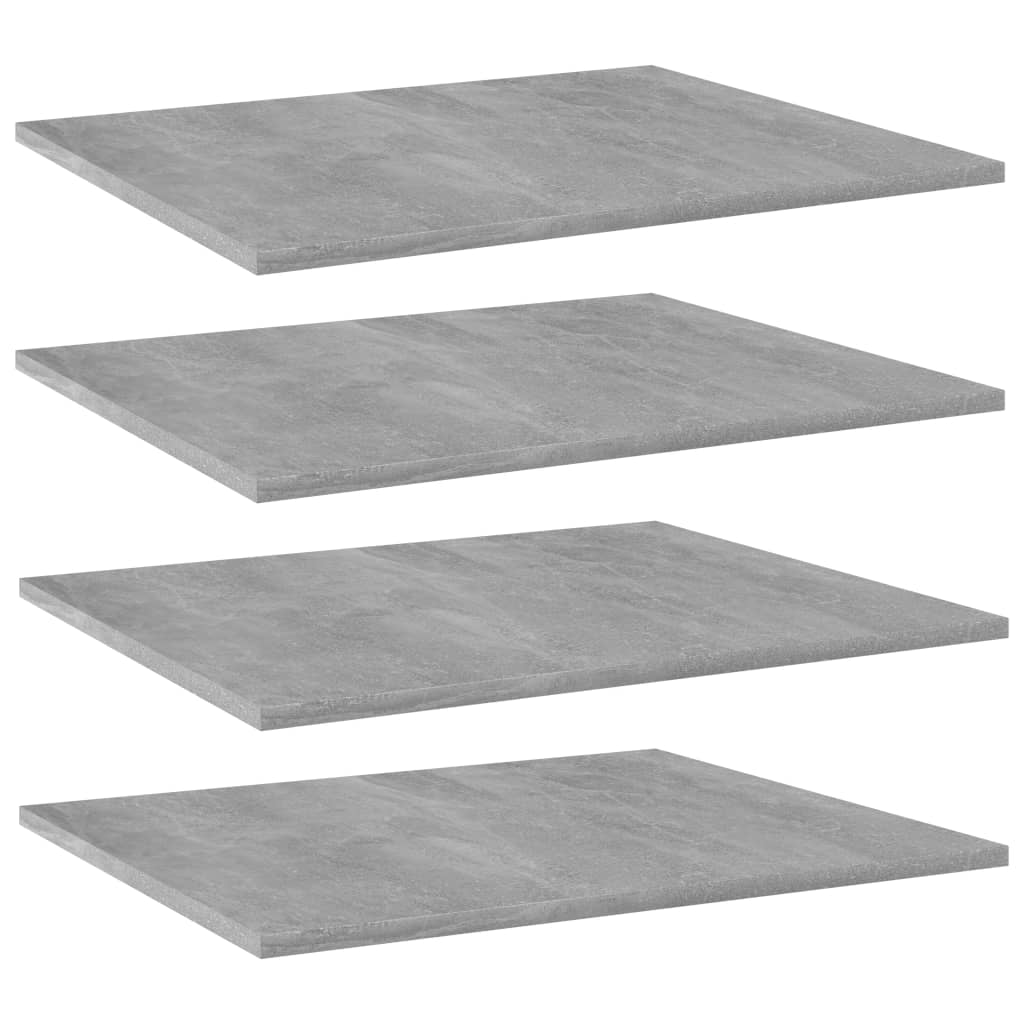 Wandschappen 4 st 60x50x1,5 cm bewerkt hout betongrijs is nu te koop bij PeponiXL, paradijselijk wonen!