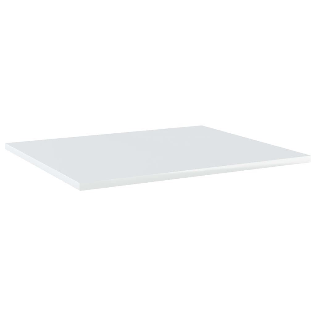 Wandschappen 8 st 60x50x1,5 cm spaanplaat hoogglans wit is nu te koop bij PeponiXL, paradijselijk wonen!
