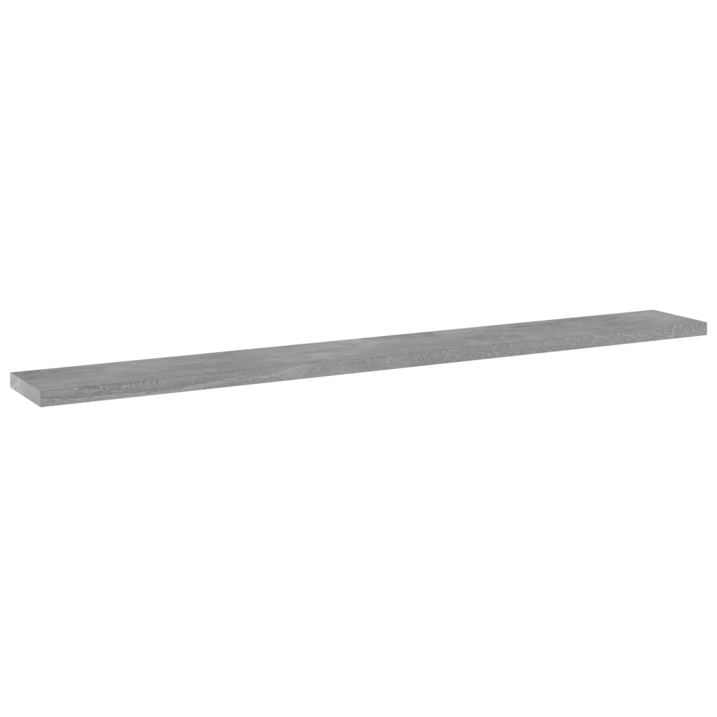 Wandschappen 4 st 80x10x1,5 cm bewerkt hout betongrijs is nu te koop bij PeponiXL, paradijselijk wonen!