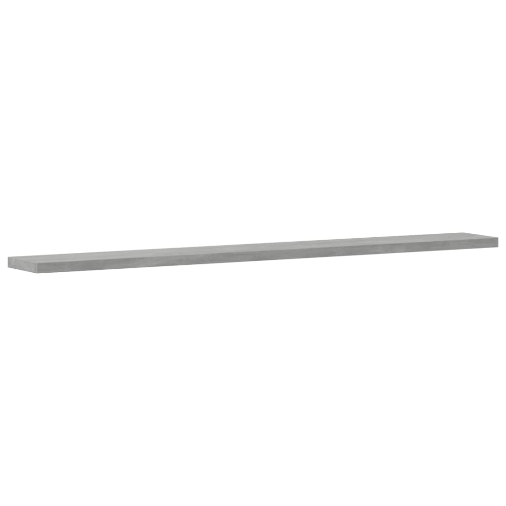 Wandschappen 8 st 80x10x1,5 cm spaanplaat betongrijs is nu te koop bij PeponiXL, paradijselijk wonen!