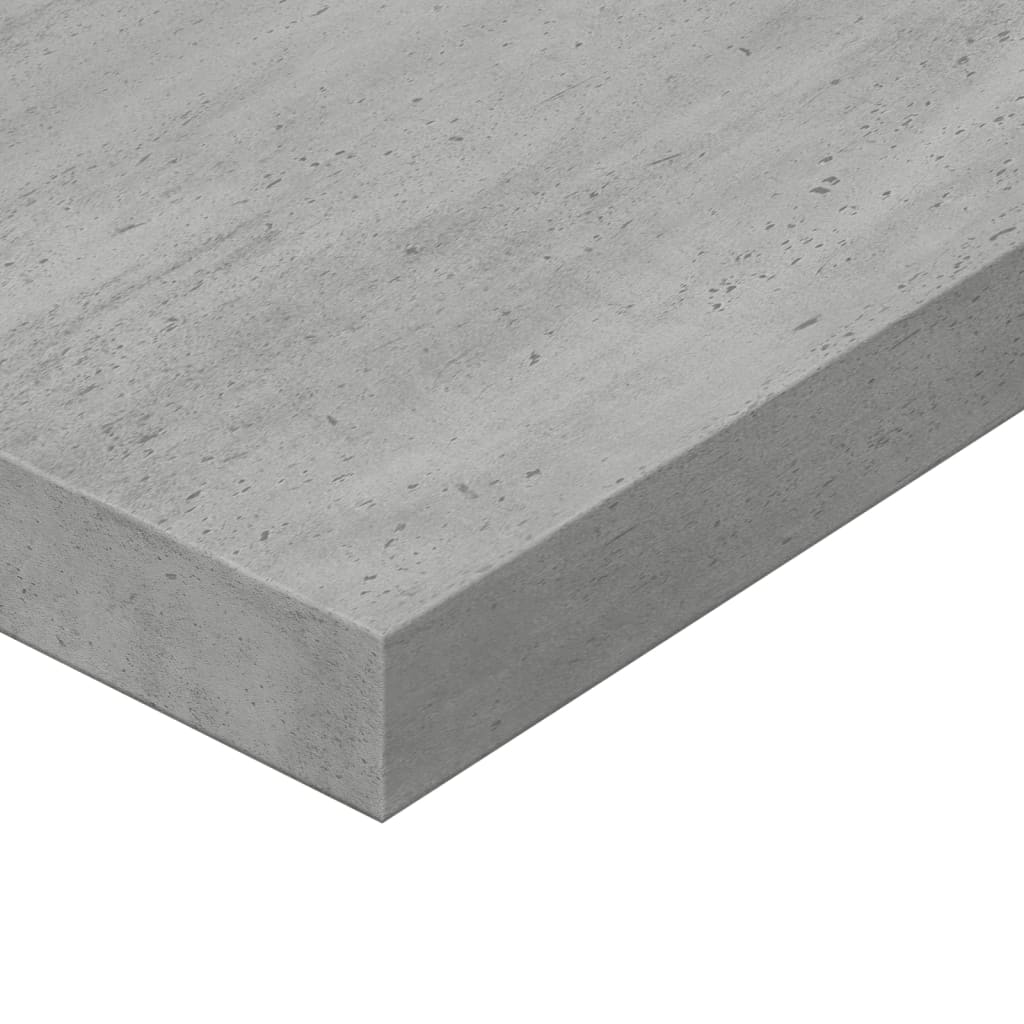 Wandschappen 8 st 80x10x1,5 cm spaanplaat betongrijs is nu te koop bij PeponiXL, paradijselijk wonen!