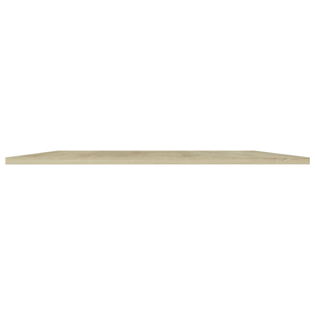Wandschappen 8 st 80x30x1,5 cm spaanplaat sonoma eikenkleurig is nu te koop bij PeponiXL, paradijselijk wonen!