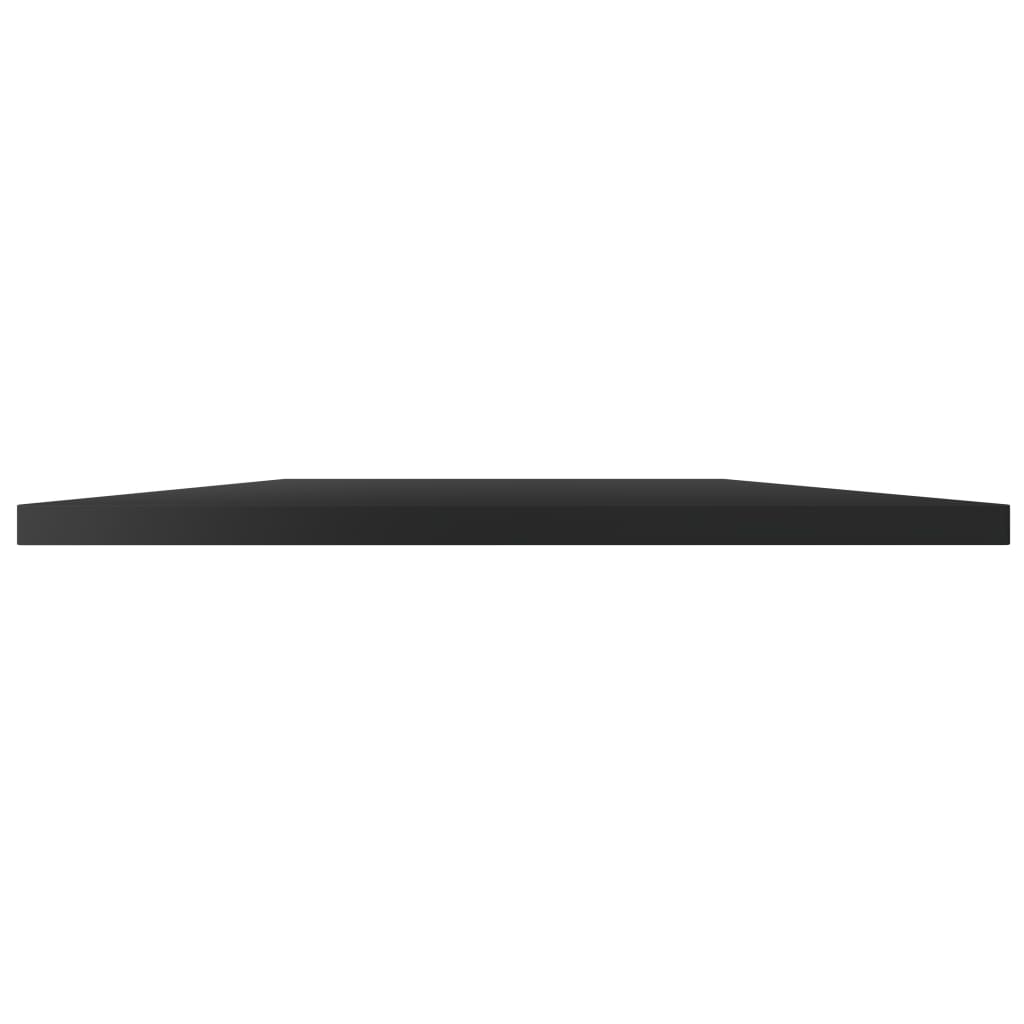 Wandschappen 4 st 80x30x1,5 cm spaanplaat hoogglans zwart is nu te koop bij PeponiXL, paradijselijk wonen!