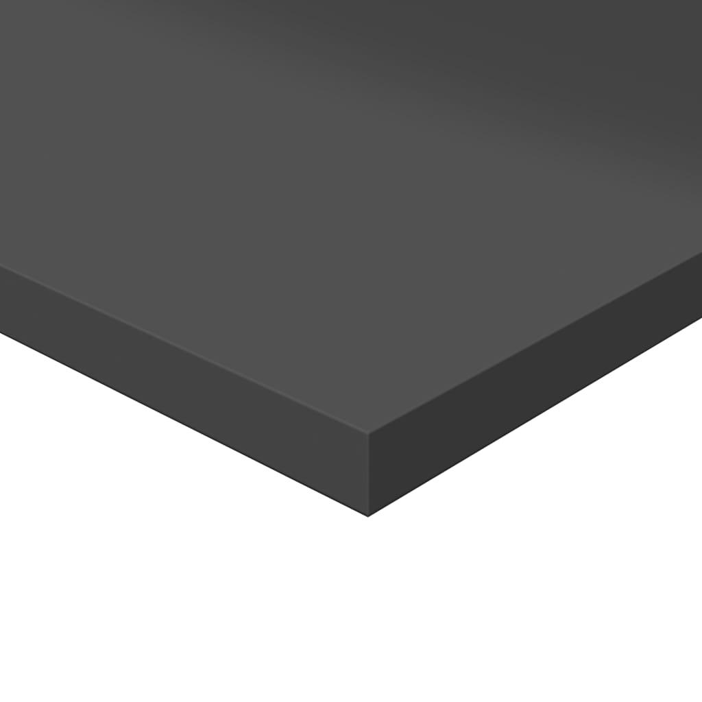 Wandschappen 4 st 80x30x1,5 cm spaanplaat hoogglans grijs is nu te koop bij PeponiXL, paradijselijk wonen!