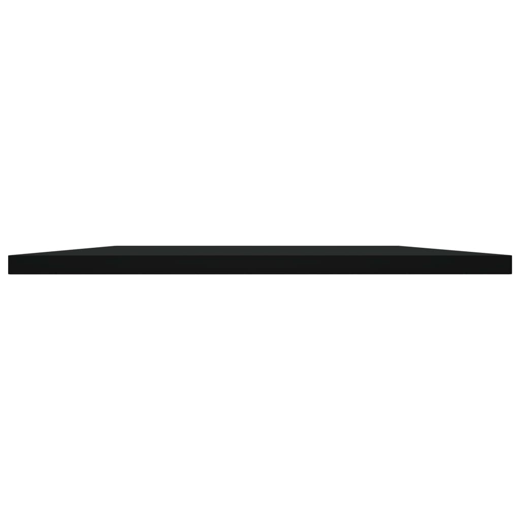 Wandschappen 4 st 80x40x1,5 cm spaanplaat zwart is nu te koop bij PeponiXL, paradijselijk wonen!