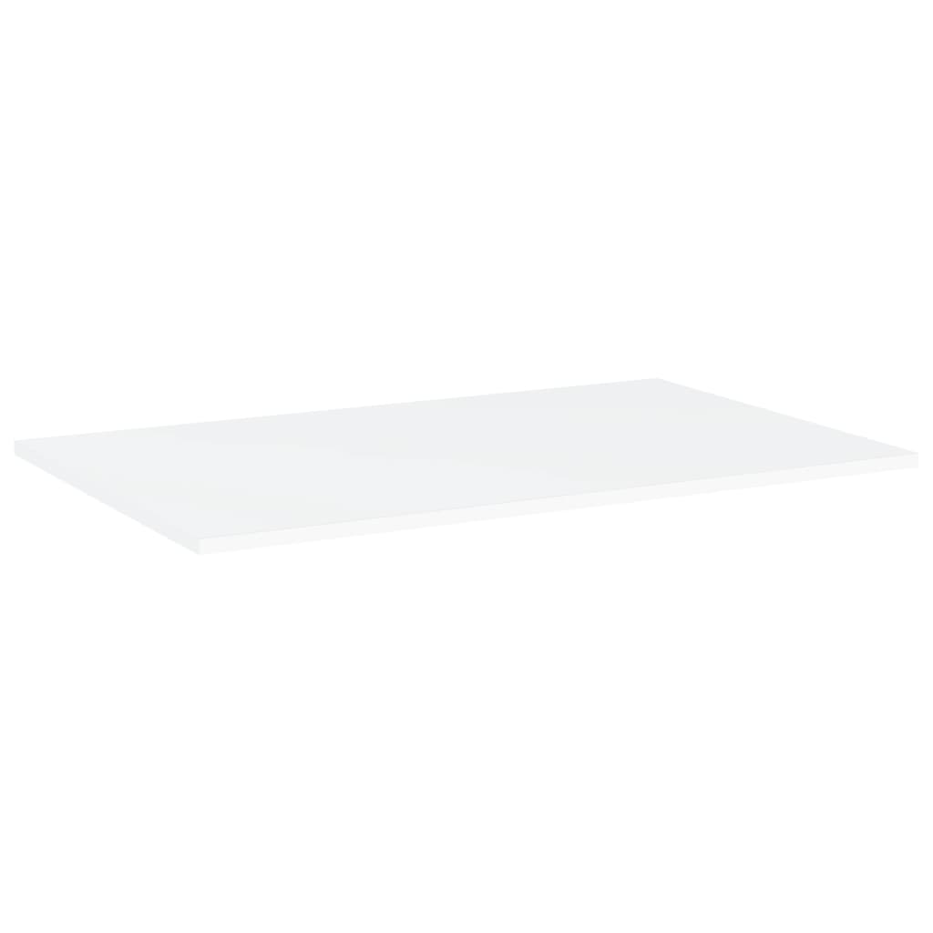 Wandschappen 4 st 80x50x1,5 cm bewerkt hout wit is nu te koop bij PeponiXL, paradijselijk wonen!