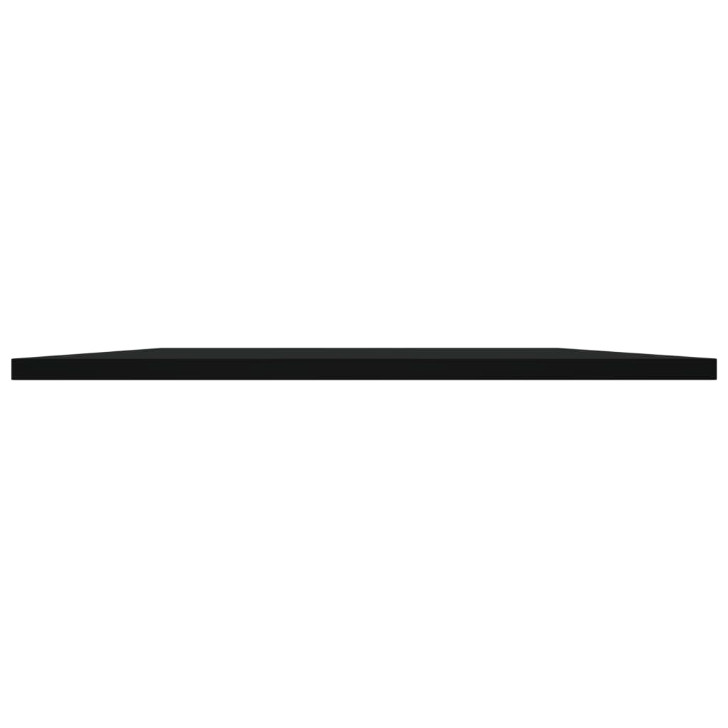 Wandschappen 4 st 80x50x1,5 cm spaanplaat zwart is nu te koop bij PeponiXL, paradijselijk wonen!