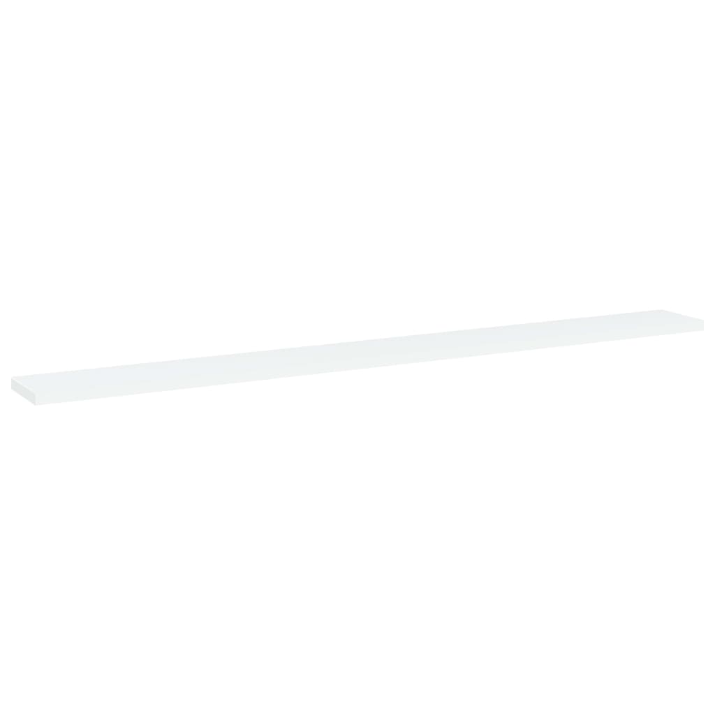 Wandschappen 8 st 100x10x1,5 cm spaanplaat wit is nu te koop bij PeponiXL, paradijselijk wonen!