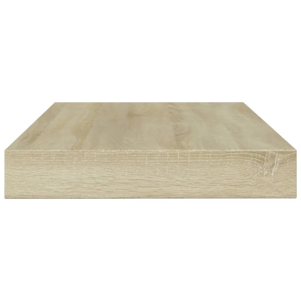 Wandschappen 8 st 100x10x1,5 cm spaanplaat sonoma eikenkleurig is nu te koop bij PeponiXL, paradijselijk wonen!