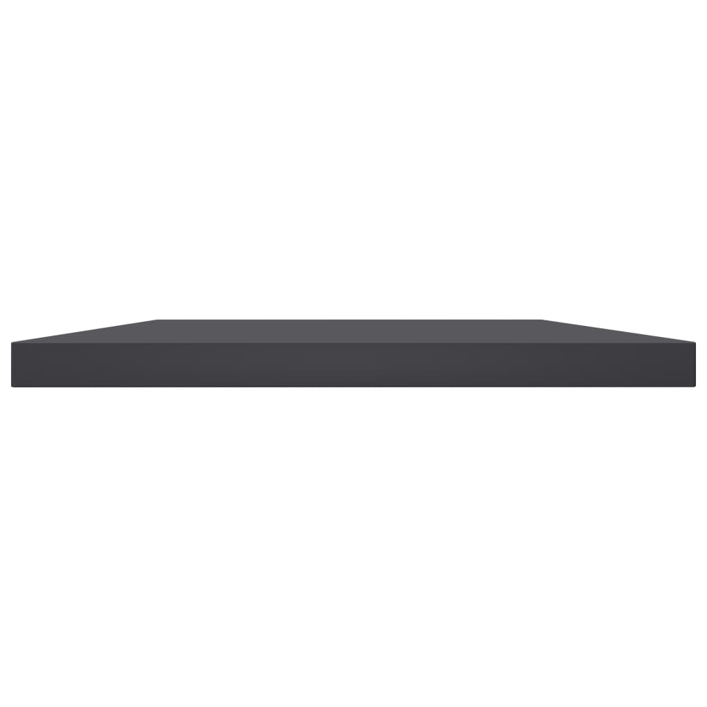 Wandschappen 4 st 100x20x1,5 cm spaanplaat grijs is nu te koop bij PeponiXL, paradijselijk wonen!