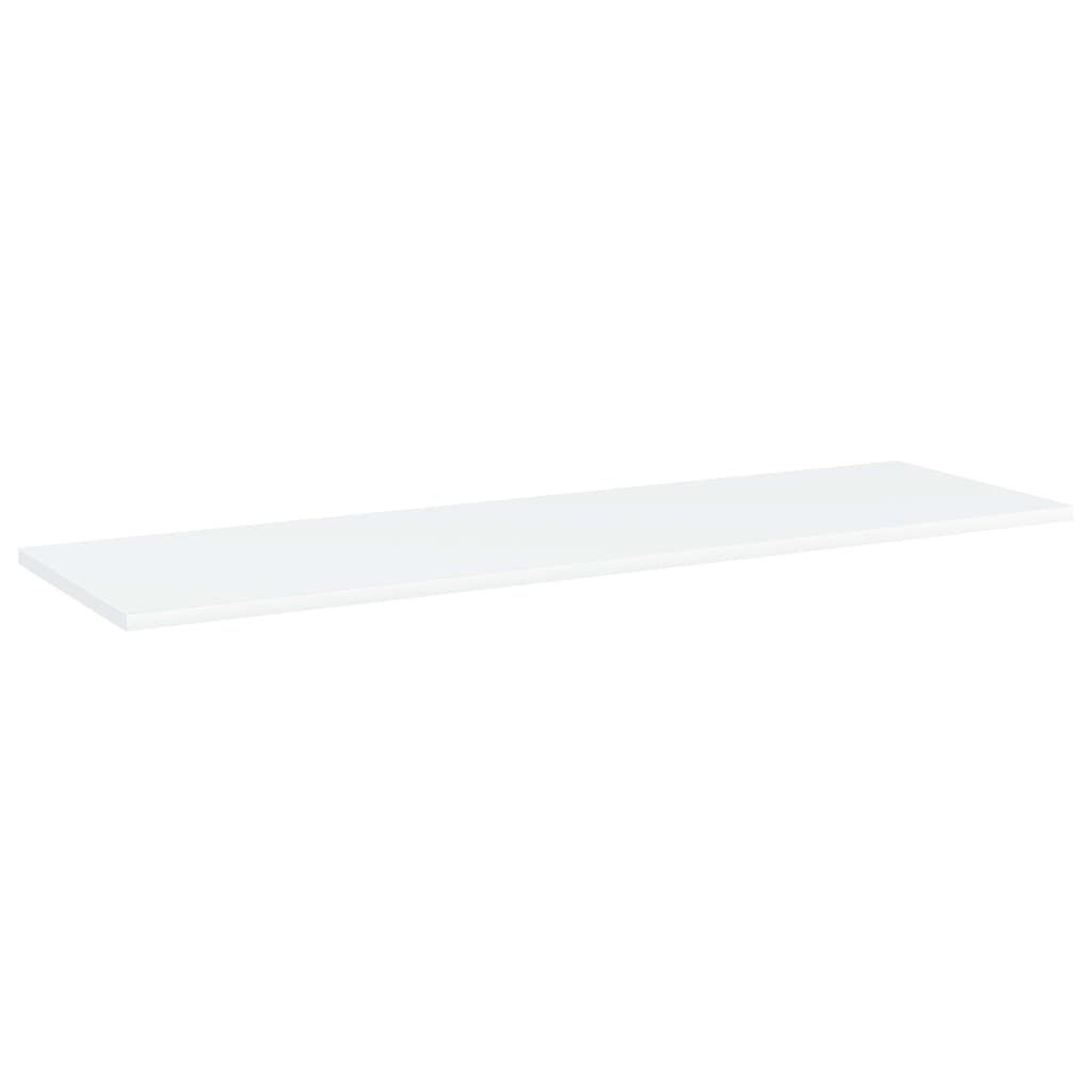 Wandschappen 8 st 100x30x1,5 cm spaanplaat wit is nu te koop bij PeponiXL, paradijselijk wonen!