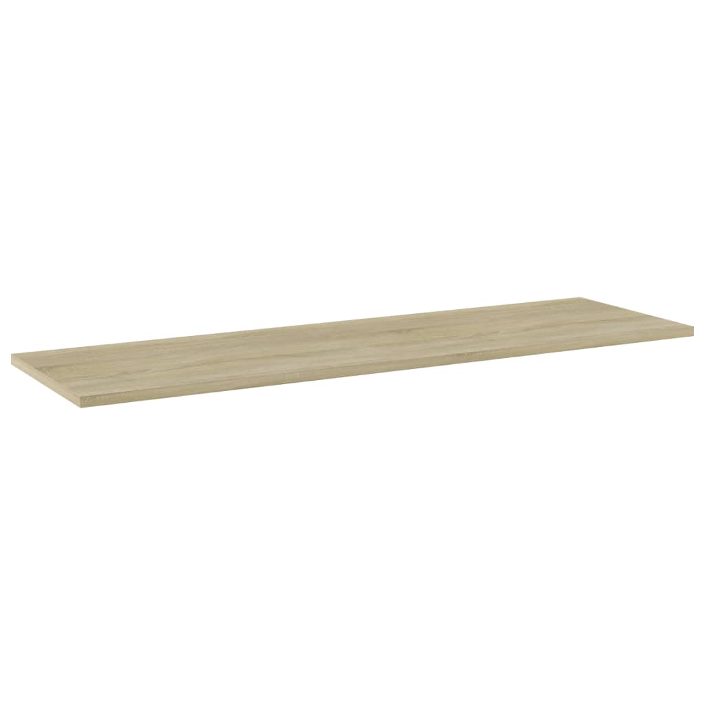 Wandschappen 8 st 100x30x1,5 cm spaanplaat sonoma eikenkleurig is nu te koop bij PeponiXL, paradijselijk wonen!